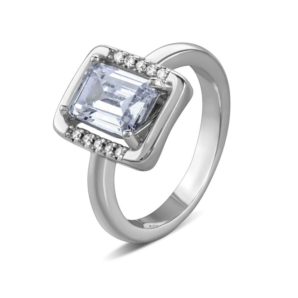 Серебряное кольцо с фианитами 18200822.146.003524k_ru