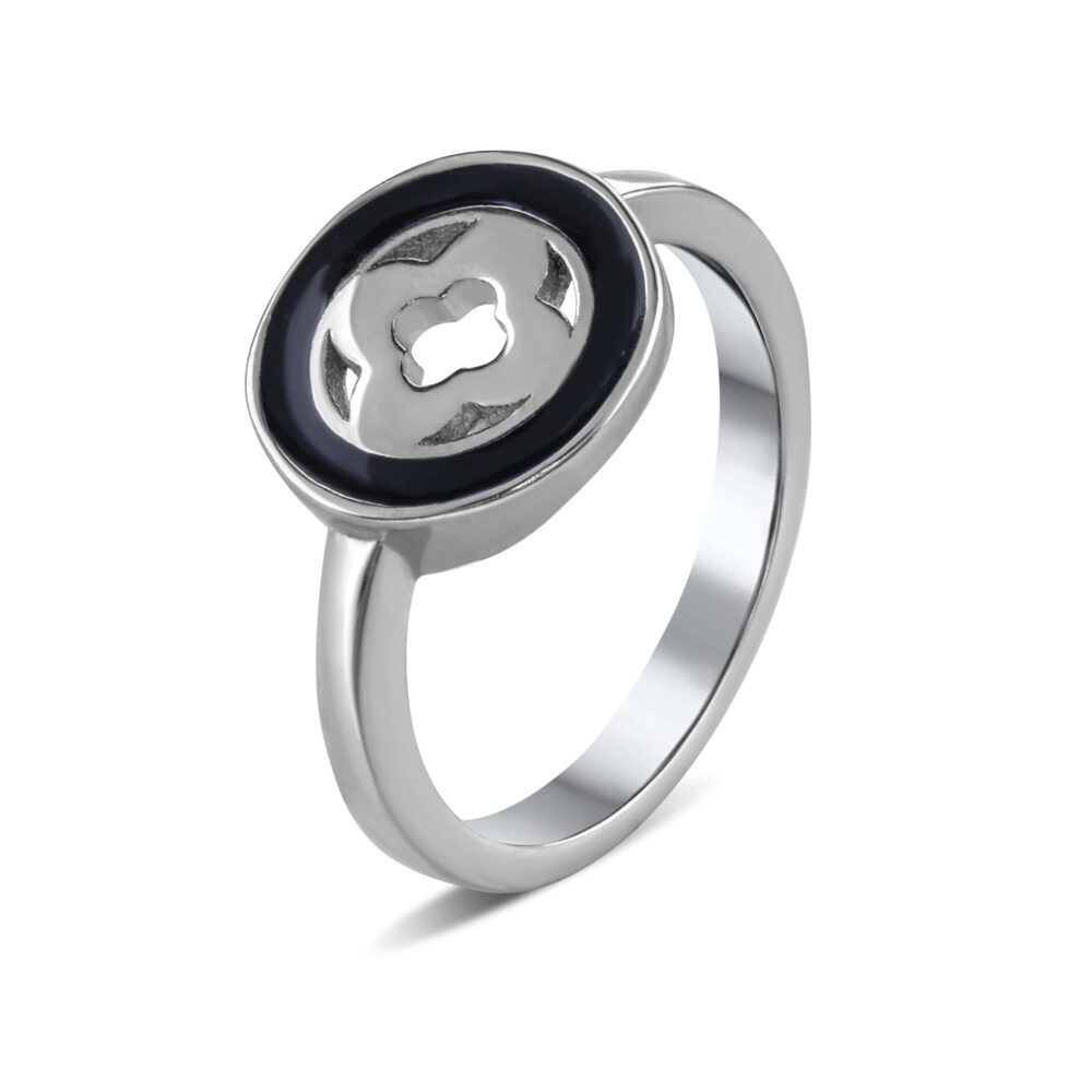 Срібний перстень "Чотирилисник" 12000822.251.004218k