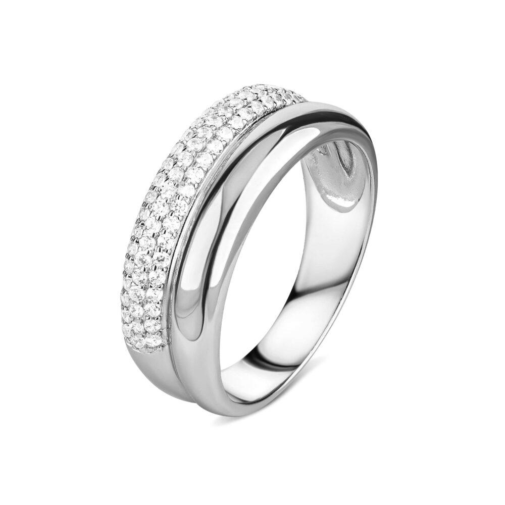 Срібний перстень доріжка з фіанітів 18200922.146.006355k
