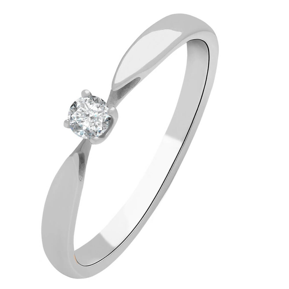 Золотое кольцо в белом цвете с бриллиантом 11500812.310.101-10046_ru