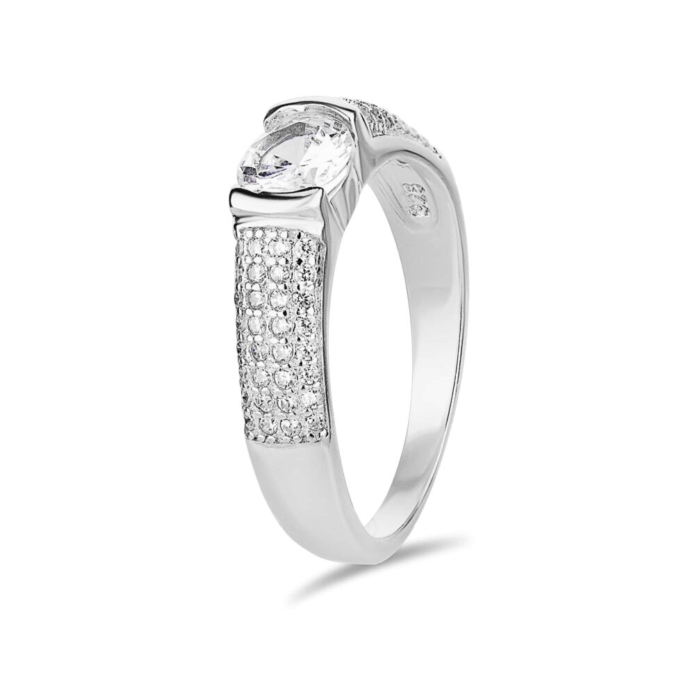 Серебряное кольцо с фианитами 18200822.146.003521k_ru