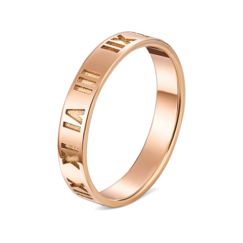 Обручальное кольцо в красном золоте "Кельтские мотивы" 69900911.100-0187_ru