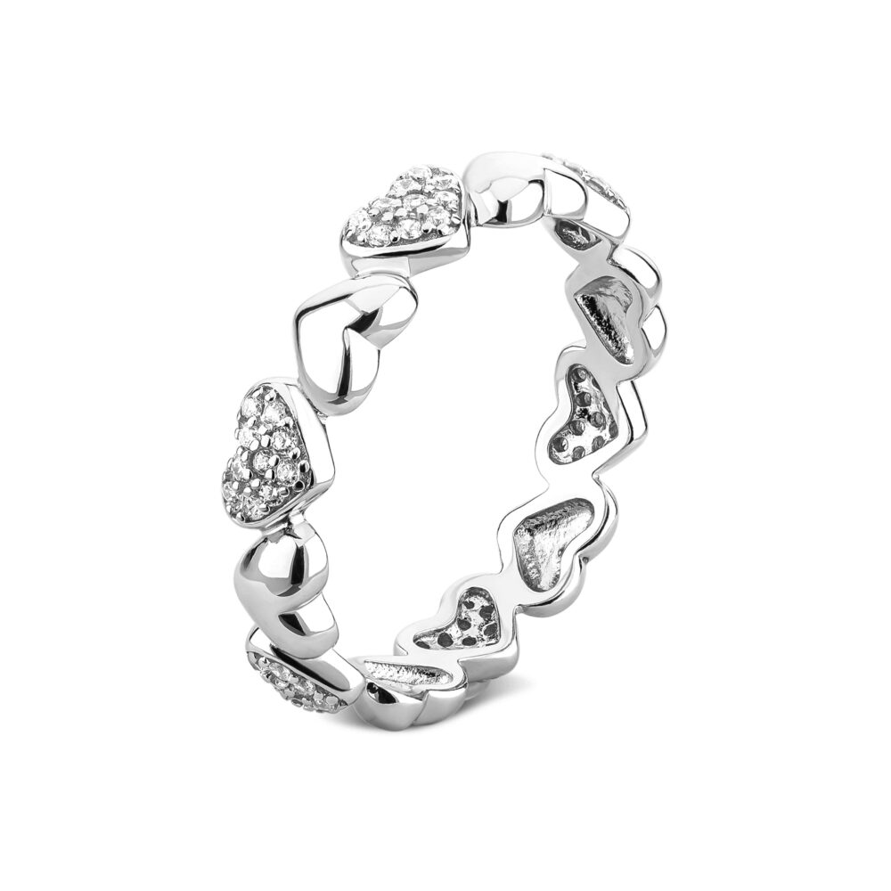Серебряное кольцо со вставкой фианит 18200922.146.007661k_ru