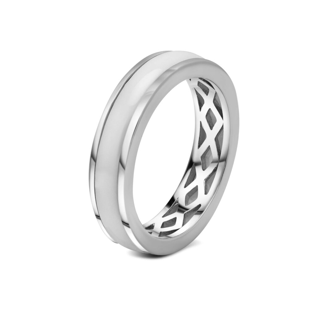 Серебряное кольцо с керамикой 12900922.312.K2K11016_ru